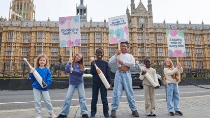 Scrap the tooth tax: campaign calls for VAT-free children’s oral care