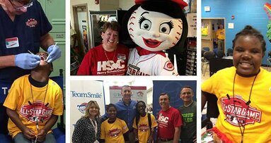 Henry Schein Dental participates in TeamSmile event during All Star Weekend