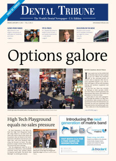 today daily Yankee Dental Congress Jan. 27, 2012 today daily Yankee Dental Congress Jan. 27, 2012