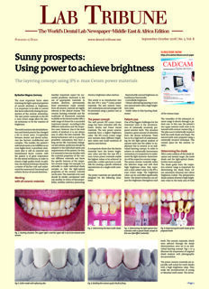 Lab Tribune Middle East & Africa No. 5, 2018