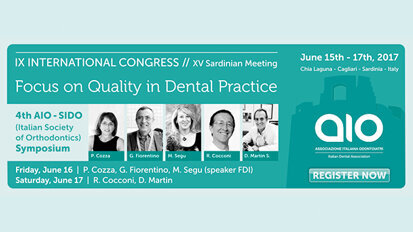 L’Ortodonzia nell’ambito di un rapporto Longlife, novità da Chia 2017