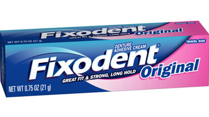 Consumer group warns against use of denture adhesives containing zinc