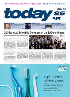 today EAO Stockholm Sept. 25, 2015 today EAO Stockholm Sept. 25, 2015