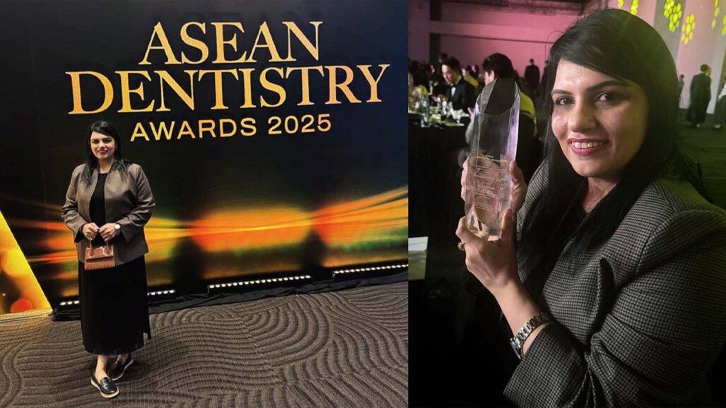 Dr Sadia Saif wins first prize at ASEAN dentistry awards, makes Pakistan proud
