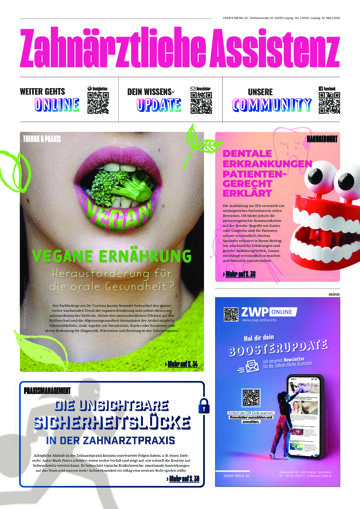 Zahnärztliche Assistenz No. 1, 2026