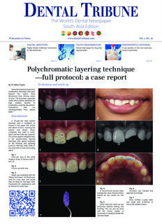 Dental Tribune South Asia No. 10, 2023