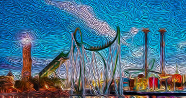 Terror en el parque de atracciones