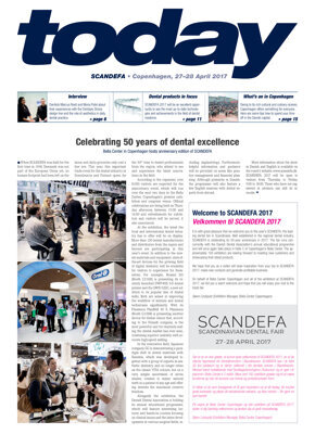 today SCANDEFA Copenhagen 2017 today SCANDEFA Copenhagen 2017