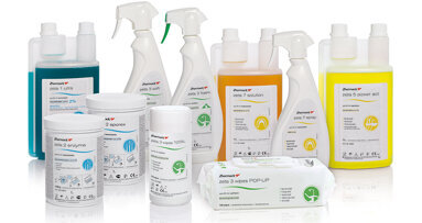 Cleaning, disinfection and sterilisation to protect clinics and laboratories against infection