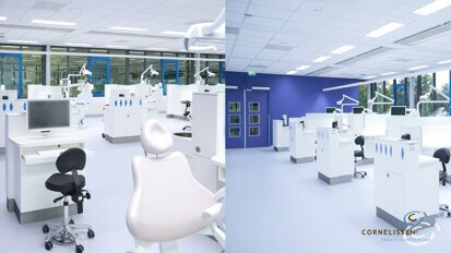 Docent, student en Cident voor de tandheelkunde