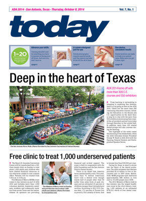 today ADA San Antonio, Texas Oct. 09, 2014 today ADA San Antonio, Texas Oct. 09, 2014