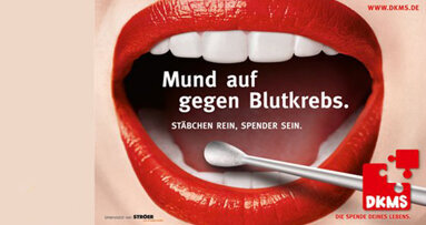 Mund auf gegen Blutkrebs
