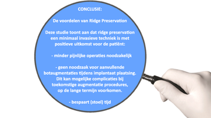 Ridge preservation - de voordelen voor patiënt en behandelaar