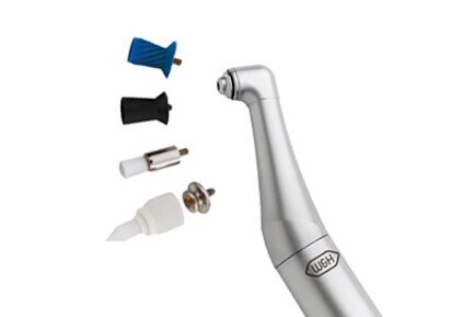 W&H Proxeo contra-angle handpieces for screw-in cups and brushes