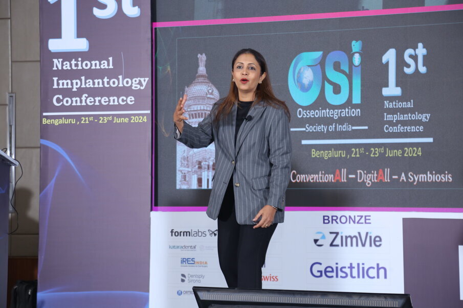 Fig 11: Sculpting success with ISRO- Implant Supporting Tissues Regeneration Optimised by Dr. Ashvini Padhye