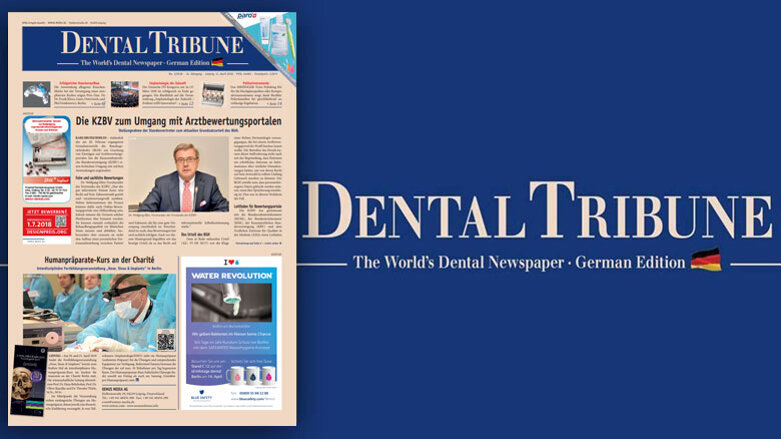 Jetzt die aktuelle Dental Tribune Germany online lesen