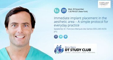 Free webinar to focus on achieving predictable esthetic success