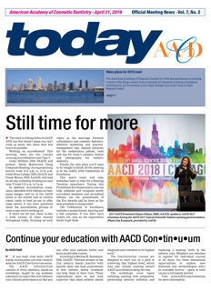 today AACD Chicago April 21, 2018 today AACD Chicago April 21, 2018