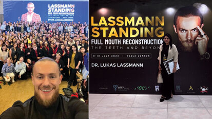 Pakistani dentist Dr Sadia gets trained in full mouth reconstruction