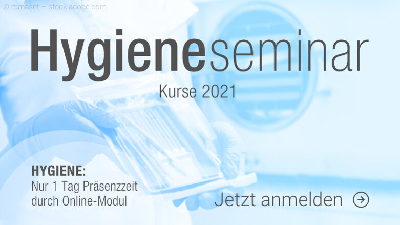 Hygieneseminar 2021 – modular aufgebaut & nur ein Tag Präsenzzeit
