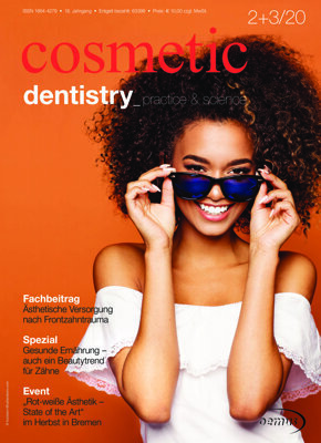 cosmetic dentistry Germany No. 2+3, 2020 cosmetic dentistry Germany No. 2+3, 2020