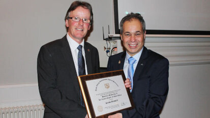 Managing director at Henry Schein UK becomes honorary member of international dental association