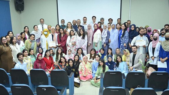 Dow International Dental College honours house officers at 5th Research Day