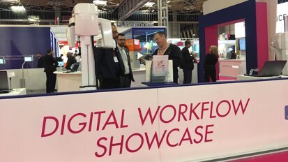 The Digital Workflow Showcase is a new exhibit at this year's BDIA Dental Showcase. (Photograph: DTI)