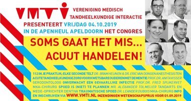 VMTI presenteert SOMS GAAT HET MIS... ACUUT HANDELEN!