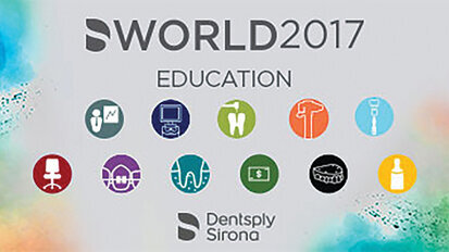 Speakers announced for educational festival Dentsply Sirona World 2017