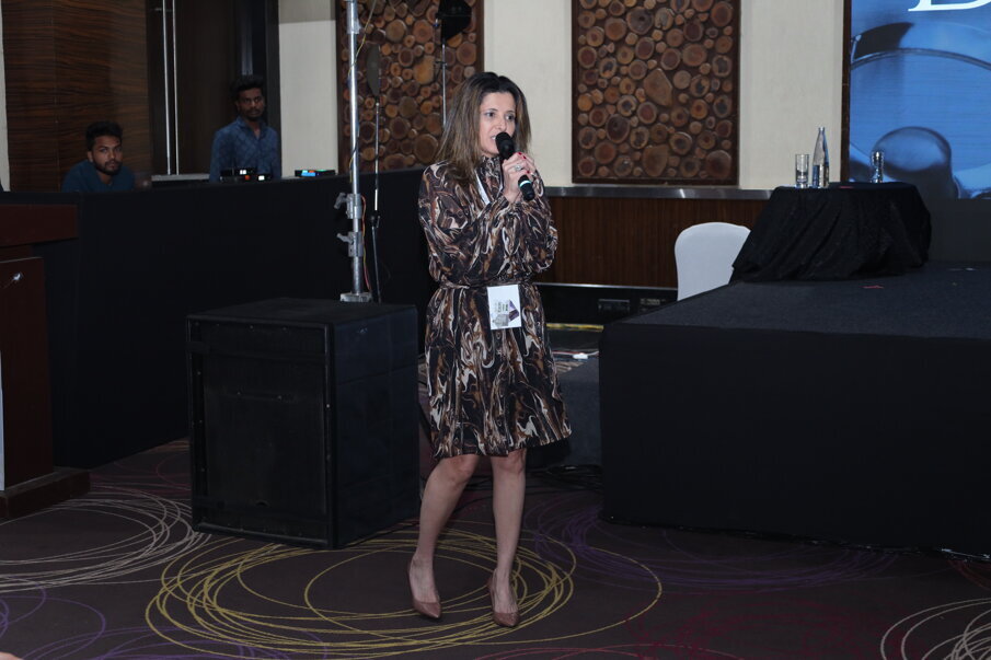 Dr Saiesha Mistry, the current president ACDI, addressing the delegates.