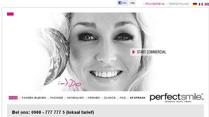 NZa opent aanval op Perfectsmile