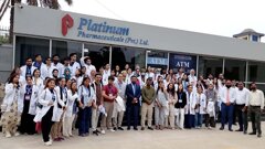Altamash Dental students visit pharmaceutical plant to gain industry exposure