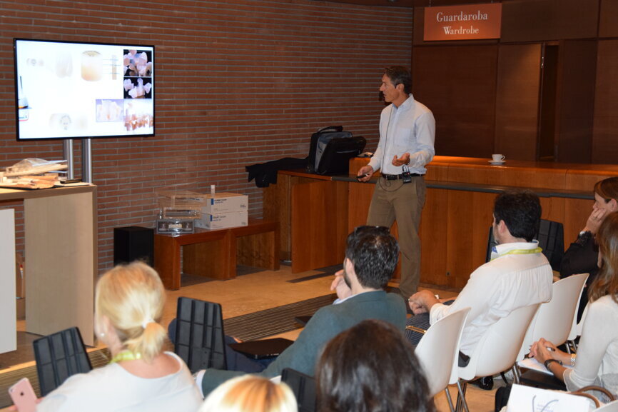 One of the morning's breakout sessions