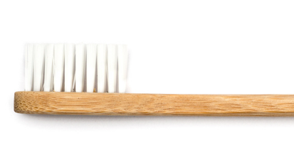 Bambuszahnbürsten im großen Check Bambuszahnbürsten im großen Check