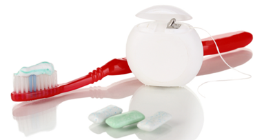 Kaugummi ist besser als Zahnseide