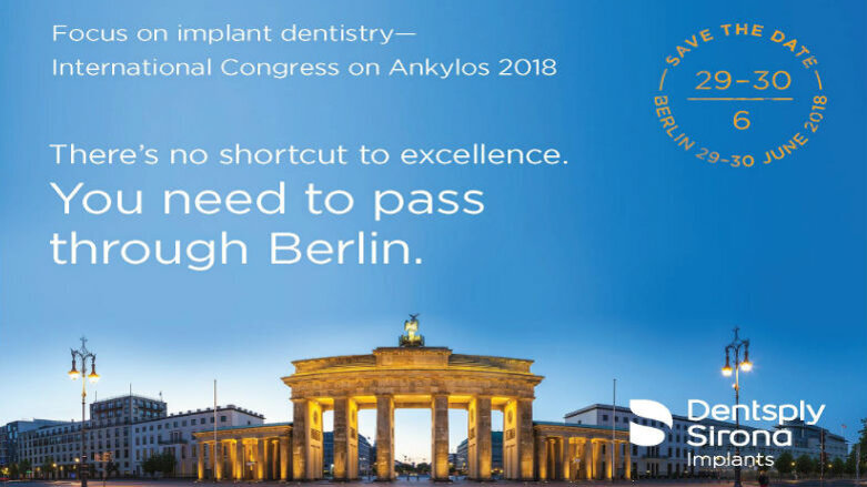 Dentsply Sirona Implants ospita Focus on implant dentistry, Simposio internazionale su Ankylos 2018
