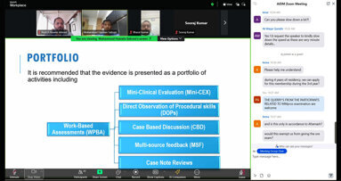 AIDM hosts session on MProsthodontics exam pathway