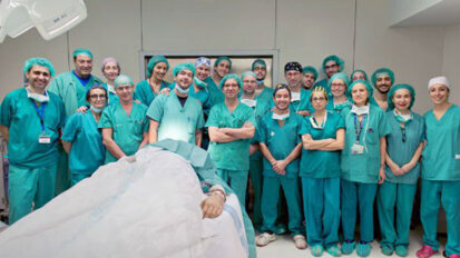 Chirurghi spagnoli conducono con successo un complesso trapianto facciale