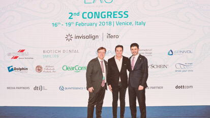 From left: Dr Francesco Garino, Dr. Luis Carrière and Tommaso Castroflorio.