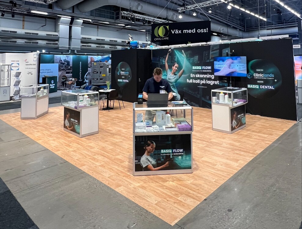 Visitors to Swedental can find Basiq Dental at Booth A04:20. More information about the company is available here.