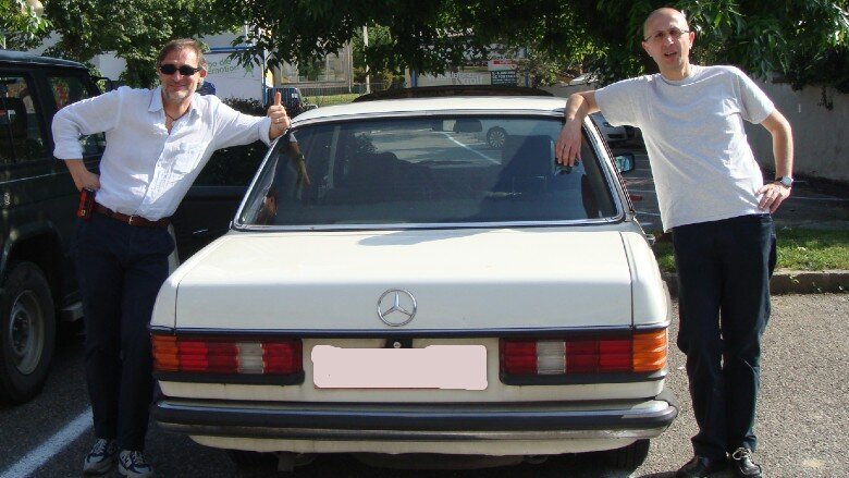 Il Prof. Mauro Labanca e il Prof. Luigi Rodella.