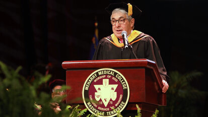 Bergman shares life lessons with Meharry graduating class Bergman shares life lessons with Meharry graduating class