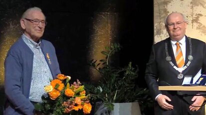 DHIN-vrijwilliger Wolter Klijn Velderman koninklijk onderscheiden