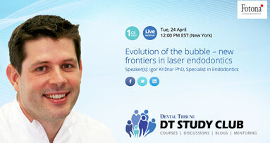Free webinar to focus on new method in laser endodontics