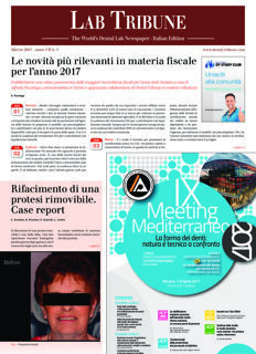 Lab Tribune Italy No. 1, 2017