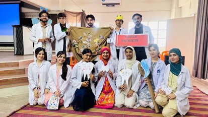 Baqai dental students lead school outreach to promote early oral health awareness in Karachi
