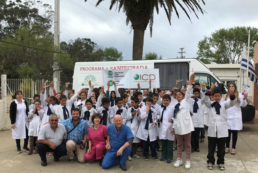 Henry Schein humanitarian mission in Uruguay. (Photograph: Henry Schein)