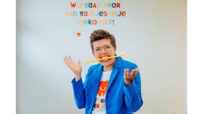 No boring dentist leert ouders ontspannen tandenpoetsen