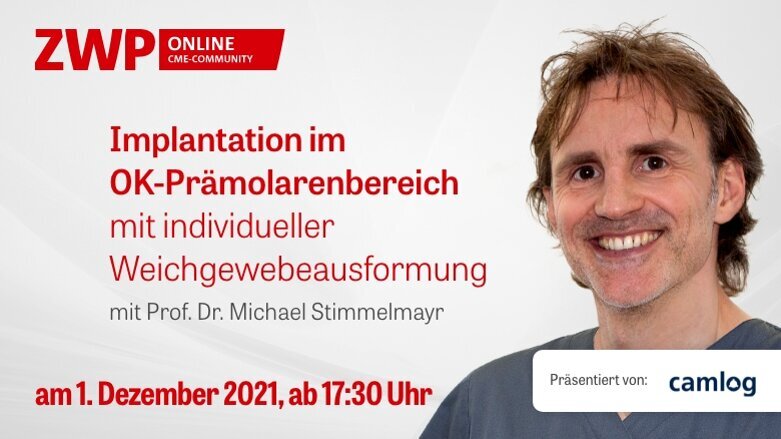 CAMLOG Live-OP zur Implantation im OK-Prämolarenbereich